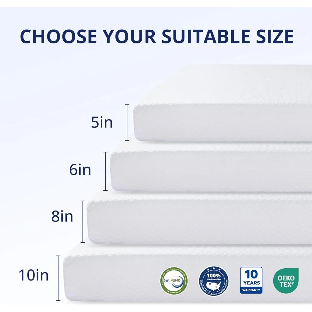 Xiaolang Memory Foam Mattress With Cooling Gel And Firm Support