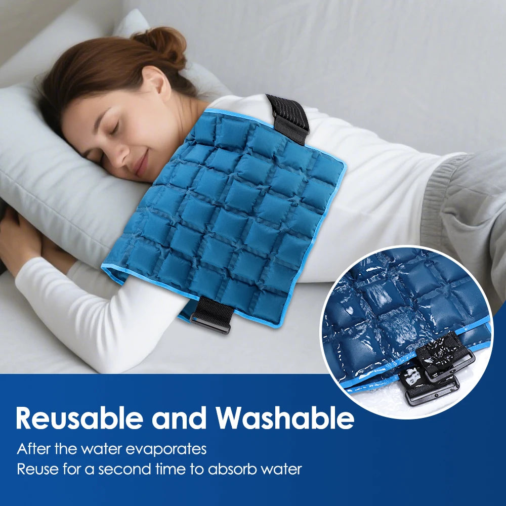 Hailicare Reusable Ice Pack For Back Pain Relief Cold Therapy