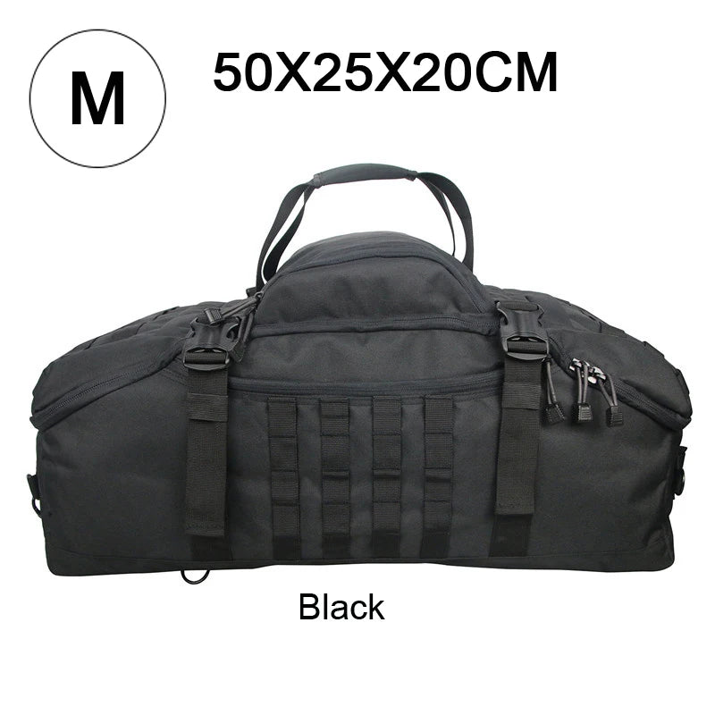 LQARMY Waterproof Travel Duffel Bag Backpack Shoulder Tote Weekend Bag