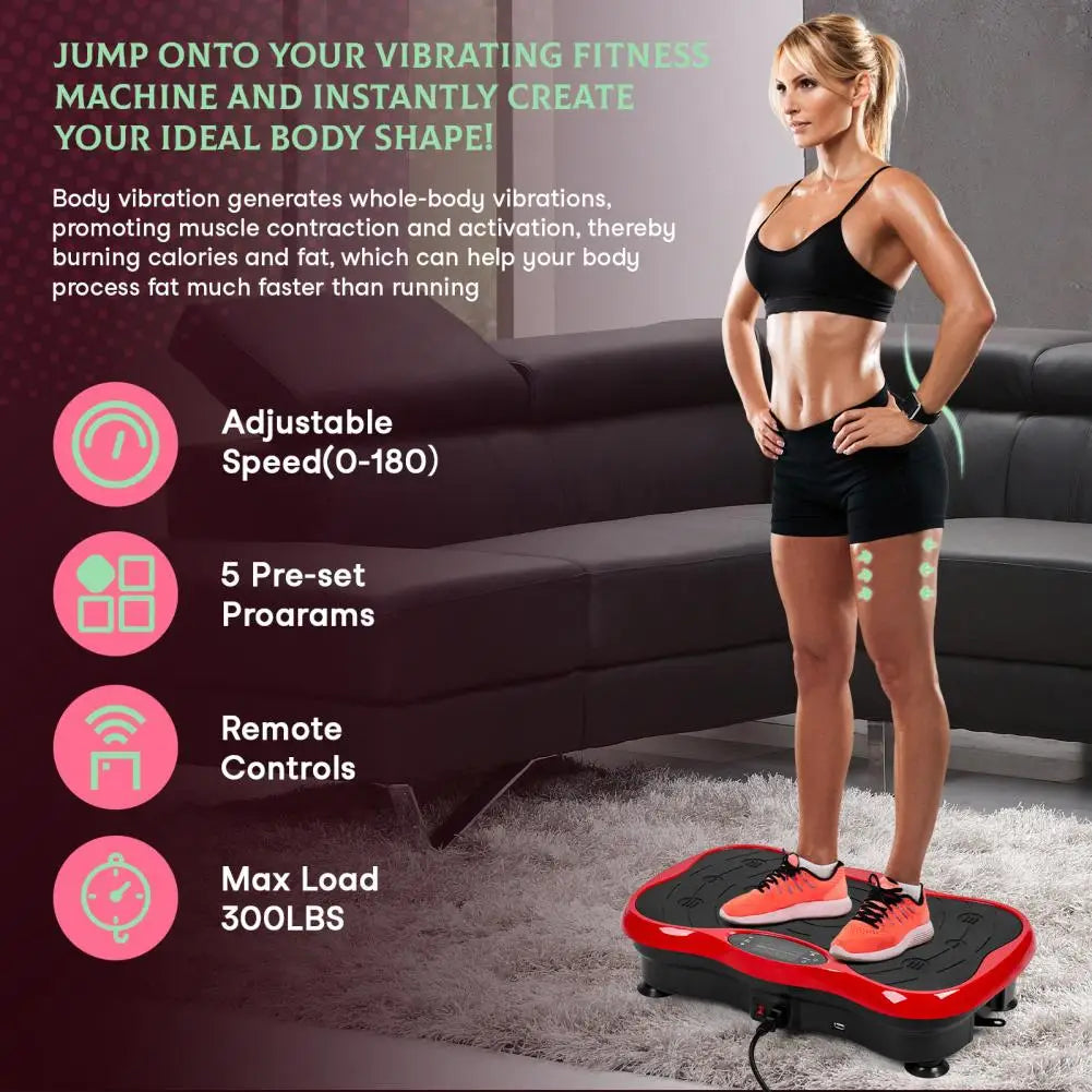 Power Waver Whole Body Vibration Plate Exercise Machine
