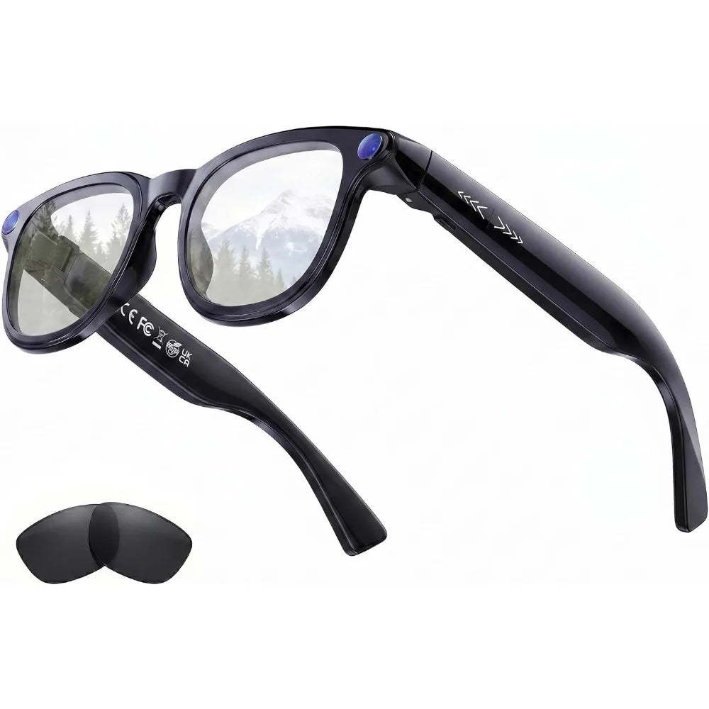 Smart 1080P Video And Audio Recording POV Glasses