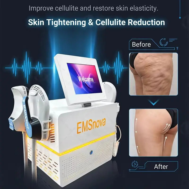 EMS Muscle Care Machine Electromagnetic Stimulation Body Contouring Toning Unit