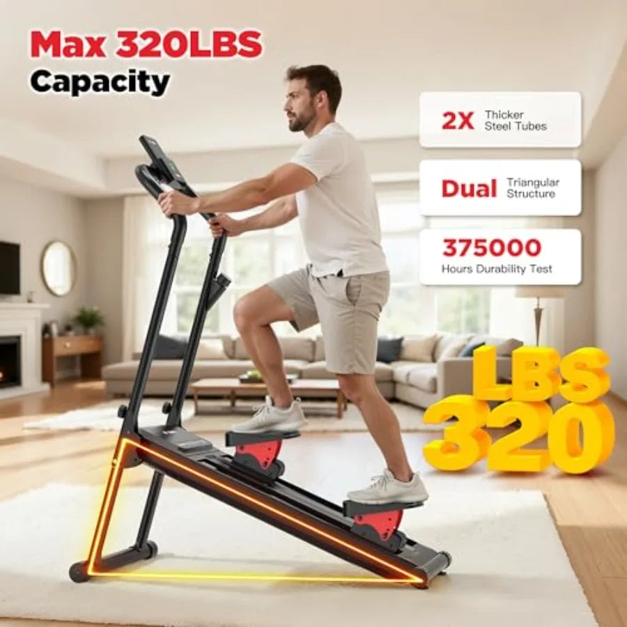 Magnetic Stair Stepper Vertical Climber Home Cardio Fitness Machine