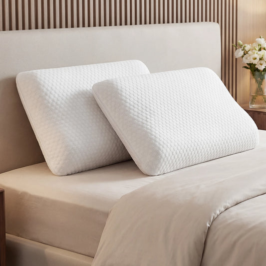 Jhk 2 Pieces Memory Foam Cooling Bed Pillows