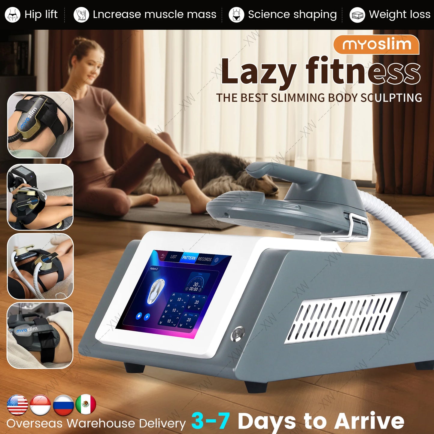 Myoslim Professional Muscle Training Machine With Pelvic Floor RF Therapy