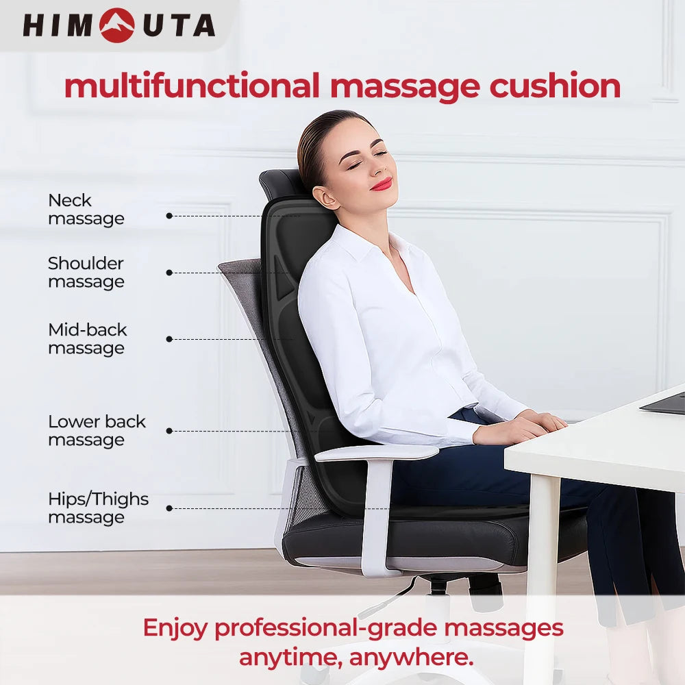 Himouta Heated Vibrating Full Body Electric Back Massager