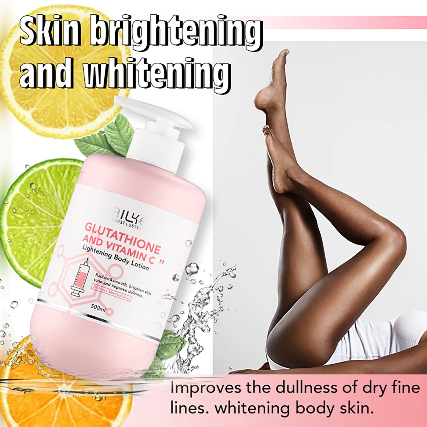 AILKE Whitening Skin Care Set With Vitamin C And Glutathione