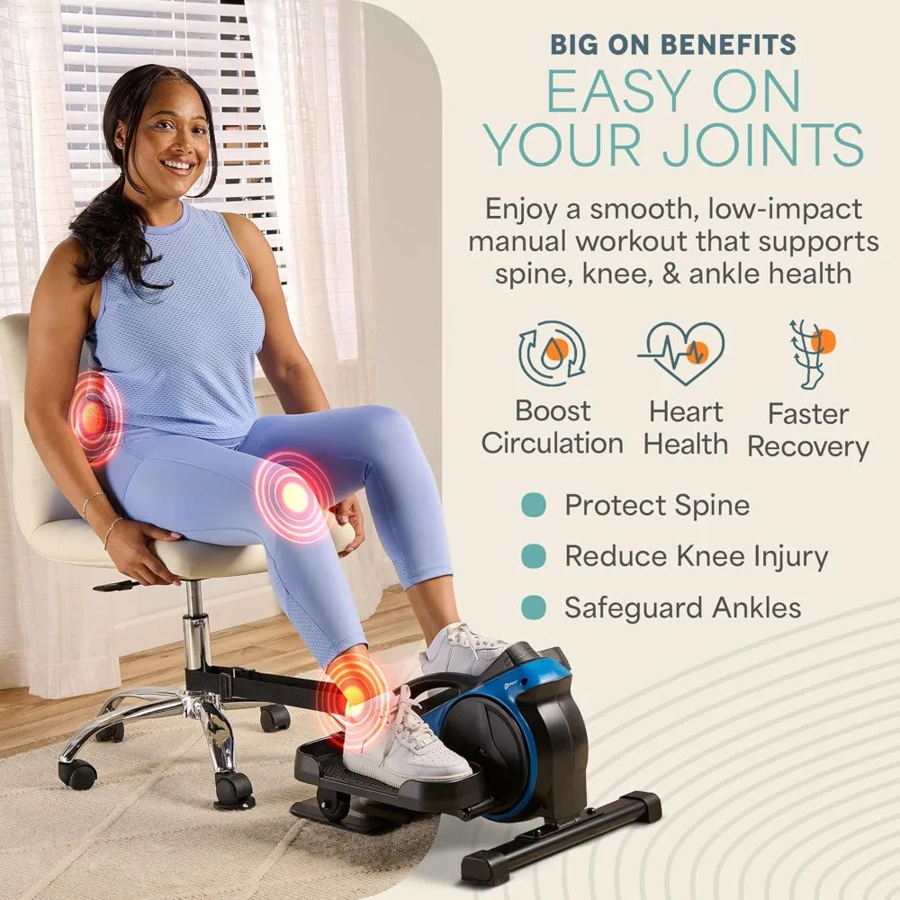 LifePro Seated Pedal Exerciser Under Desk Elliptical for Seniors