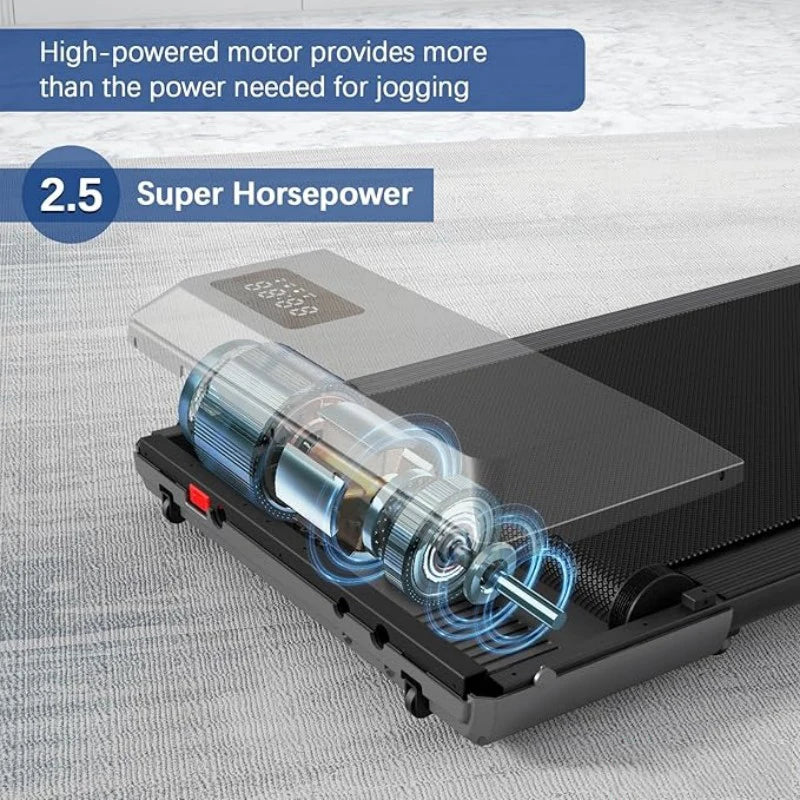 Superun 2.5HP Electric Treadmill For Home Bluetooth LCD Exercise Machine