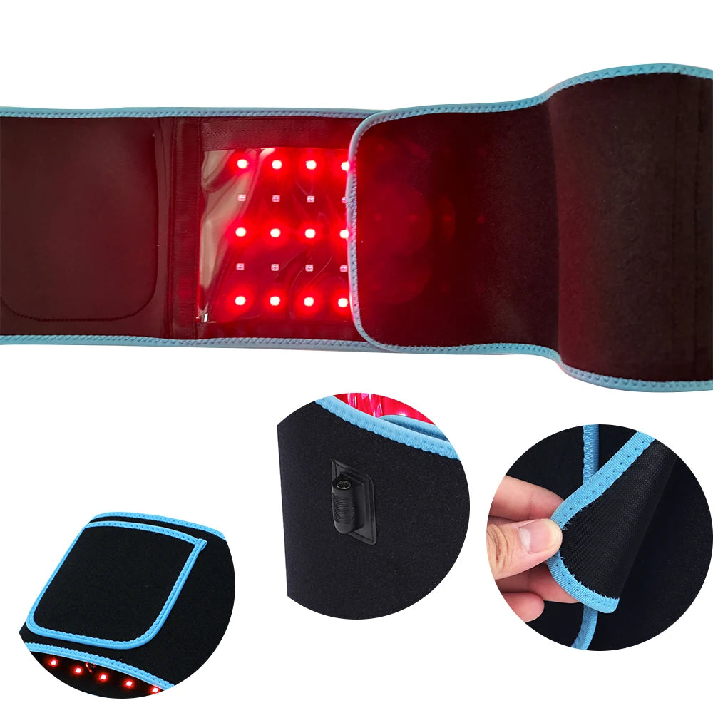 Red Light Belt Near Infrared Muscle Relaxation Wrap