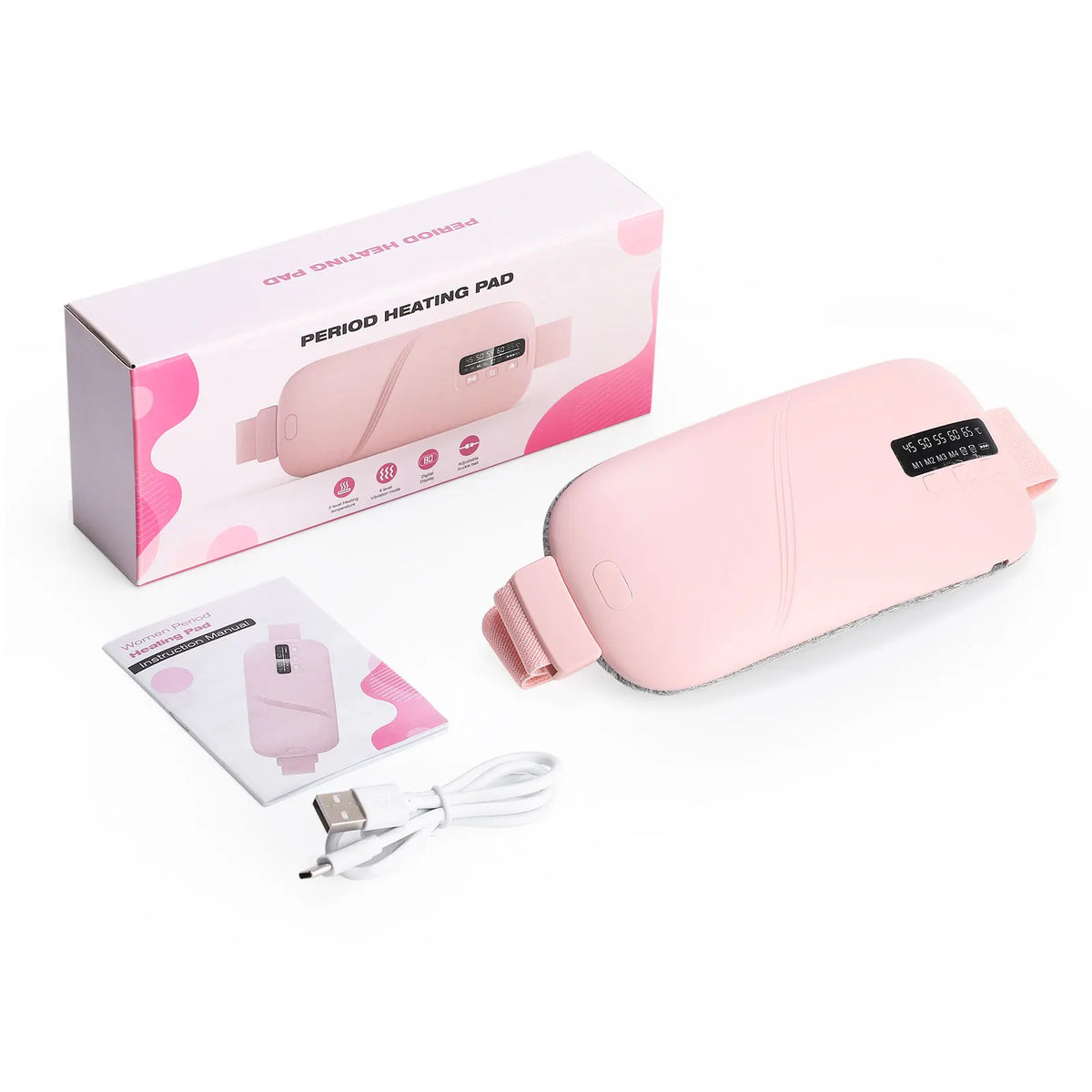 Hailicare Electric Heating Belt for Menstrual Cramp Relief