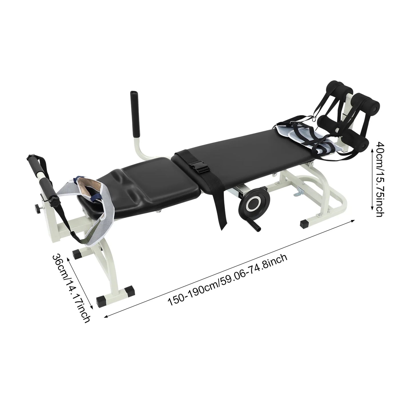 Multifunctional Neck Stretching Decompression Bench For Lumbar Back