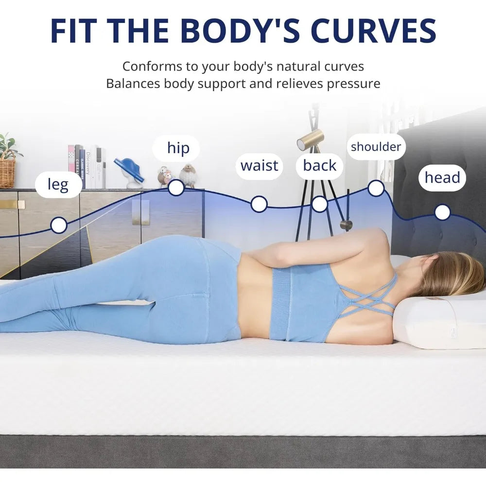Xiaolang Memory Foam Mattress With Cooling Gel And Firm Support