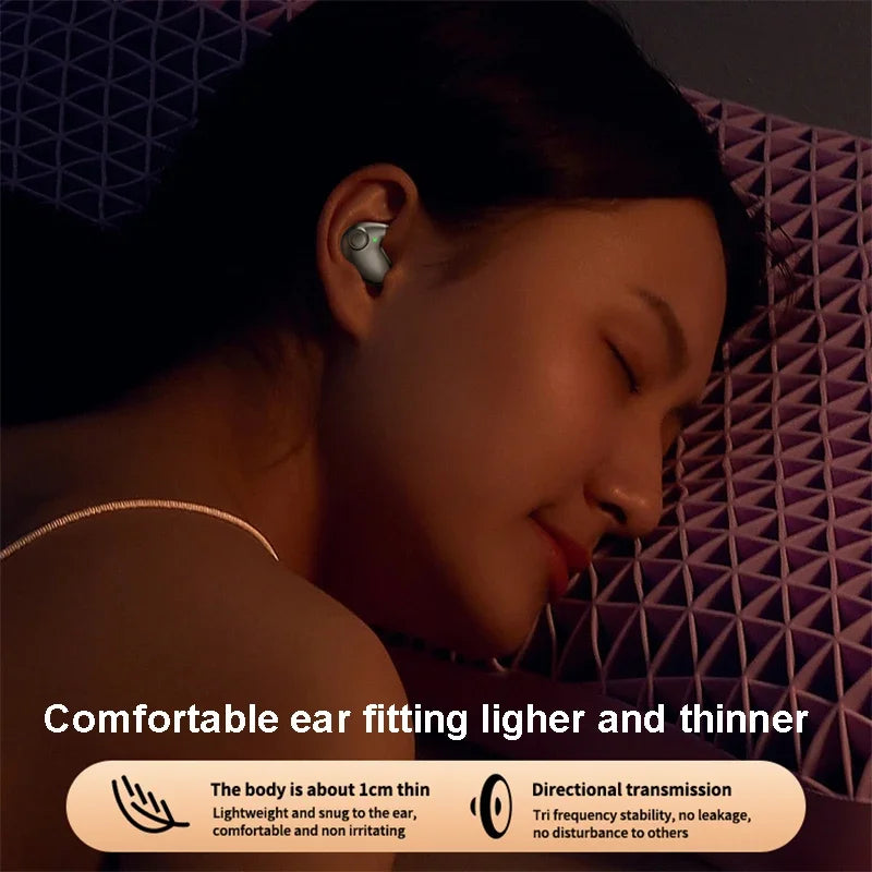 Shuke Invisible Sleep Earbuds Wireless Bluetooth 5.3 Waterproof