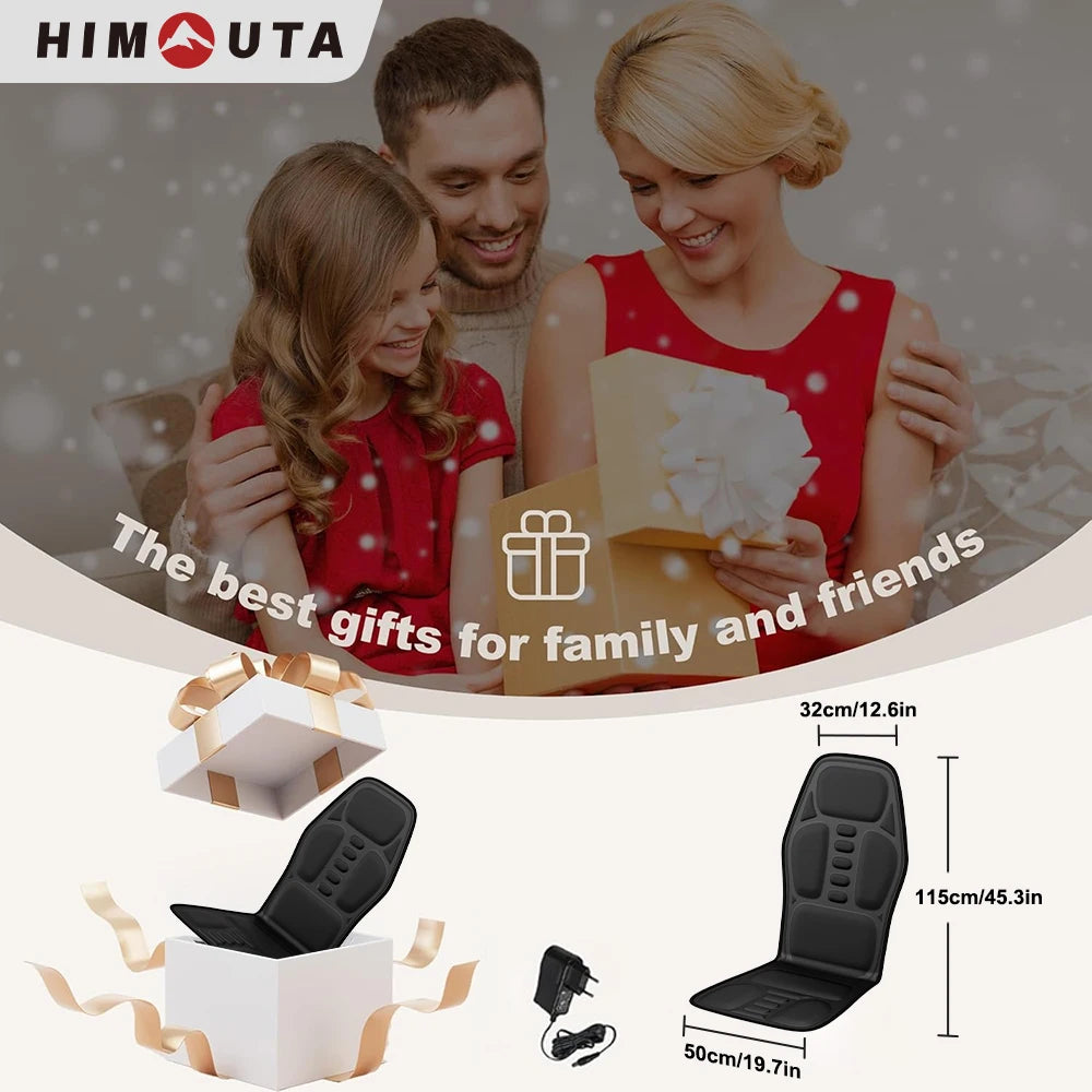 Himouta Heated Vibrating Full Body Electric Back Massager