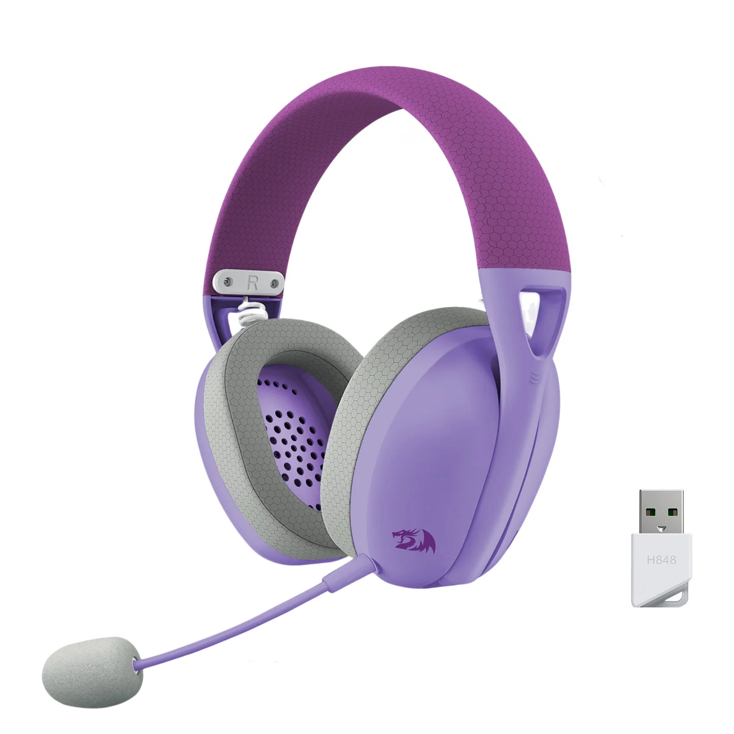 Redragon H848 Wireless Bluetooth Gaming Headset 7.1 Surround Sound