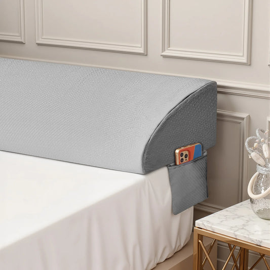 JHK Memory Foam Headboard Wedge Pillow With Removable Cover