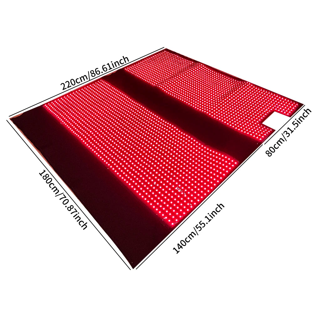 Whole Body Led Red Light Sleeping Bag Infrared Massage Mat