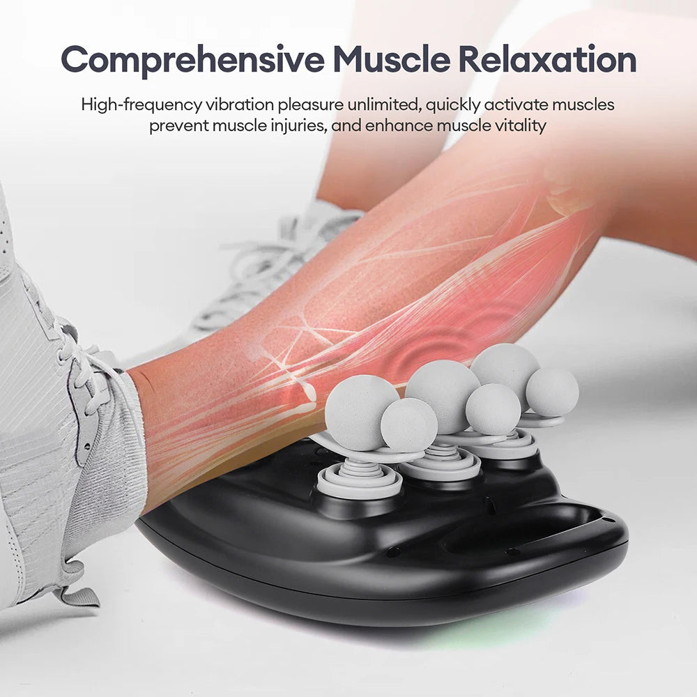 Iebilif Deep Tissue Fascia Massage Gun Red Light Massager