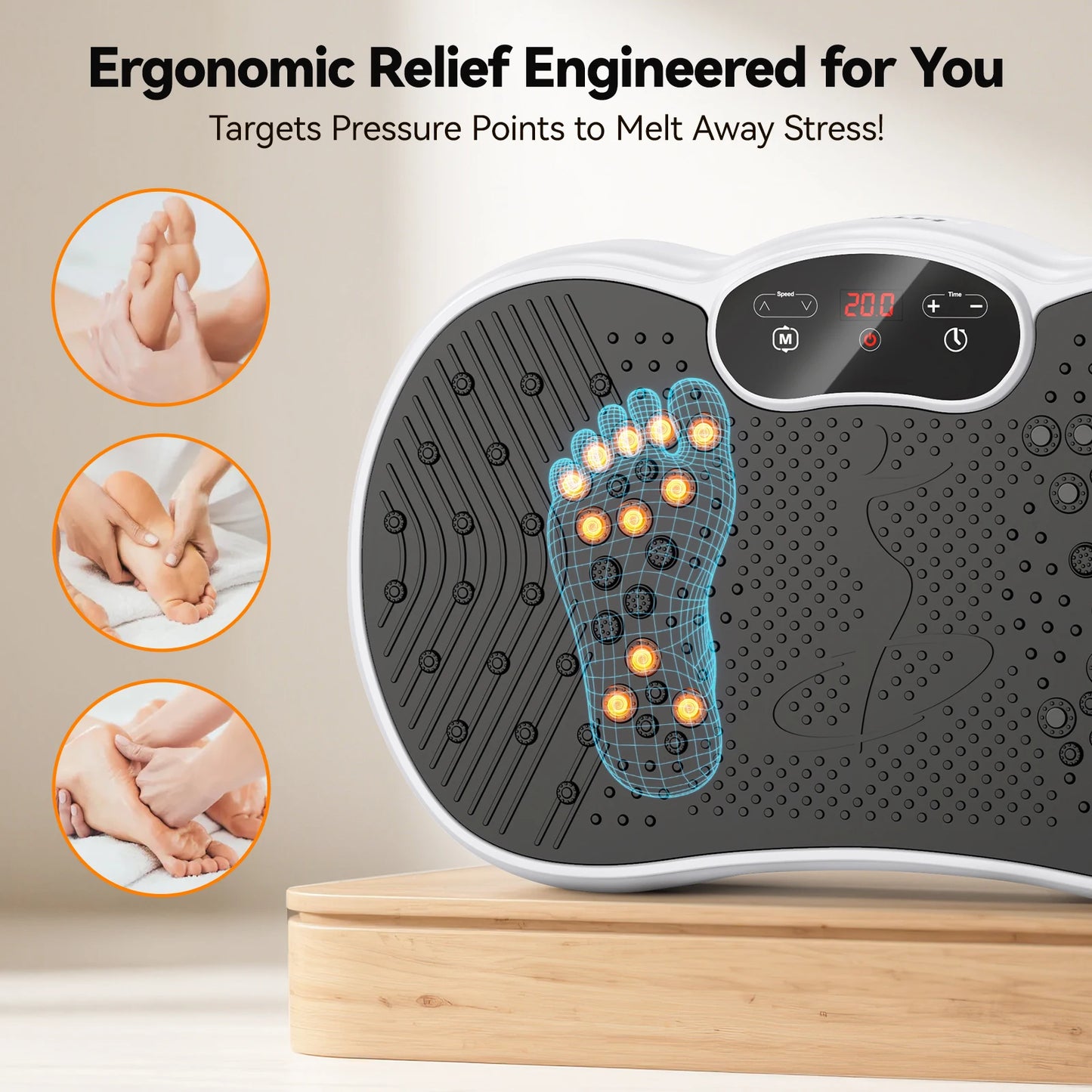 HTM Professional Whole Body Vibration Exercise Machine