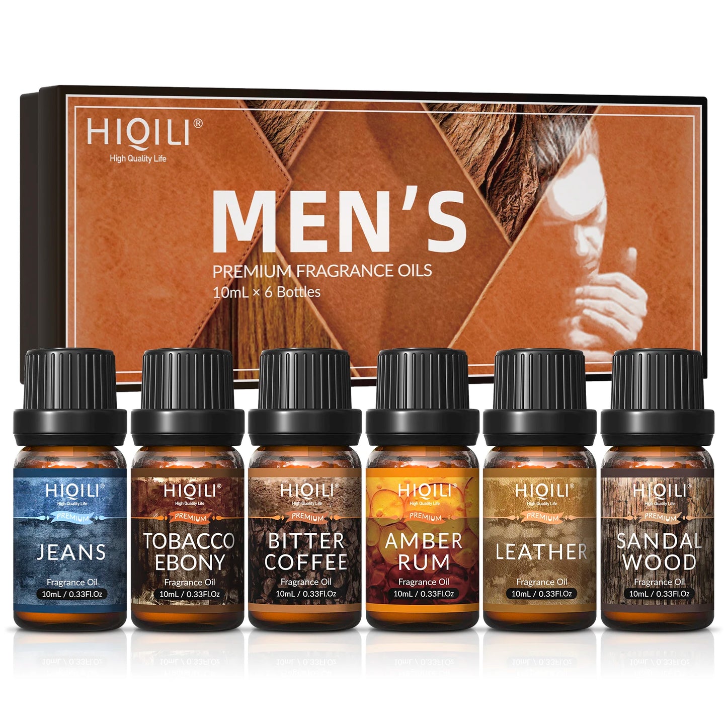 HIQILI Fragrance Oil Set For Diffuser DIY Perfume Aromatherapy