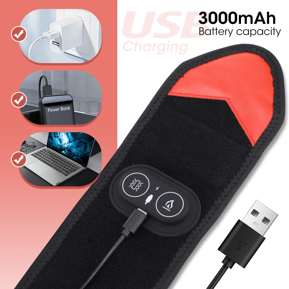 Hailicare Wireless Vibration Heating Wrap With LED Beads
