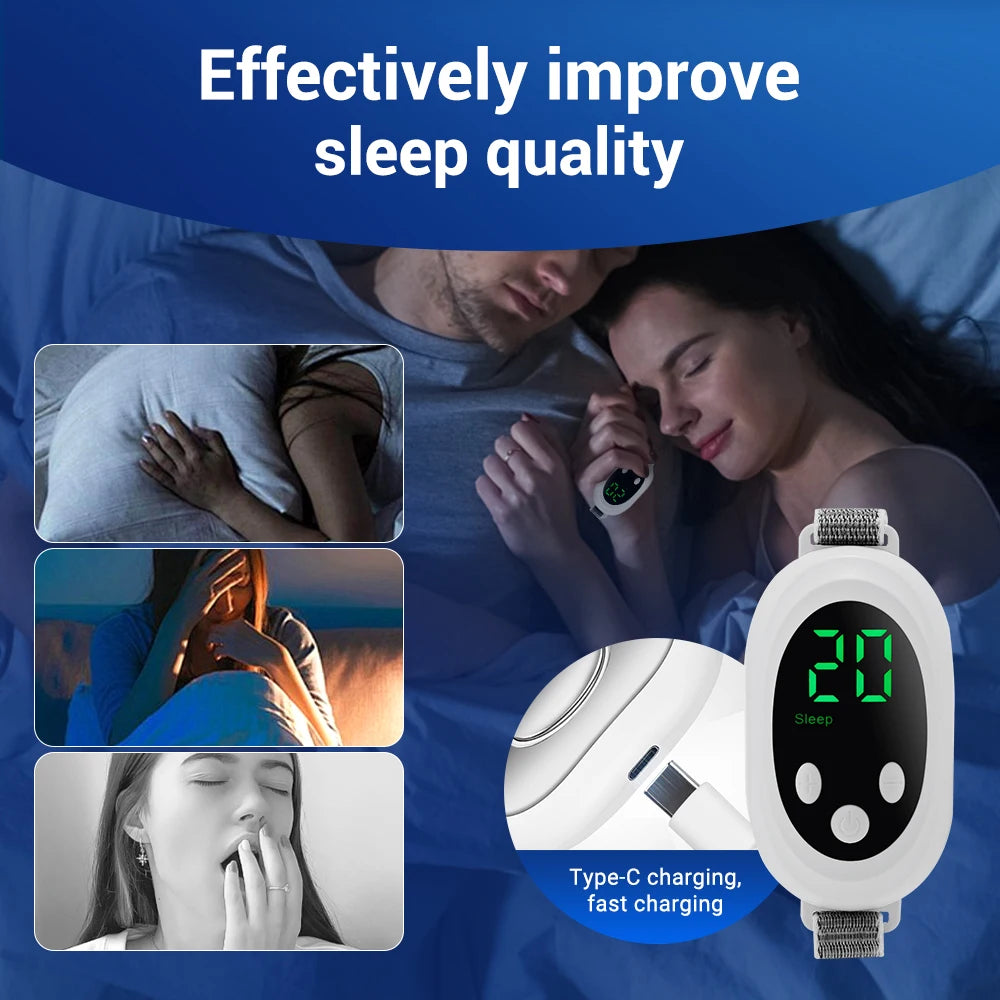 PASTSKY Handheld Micro Current Smart Sleep Aid Pain Relief Device