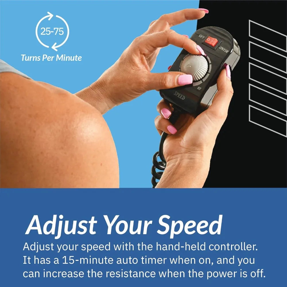 Exerpeutic Motorized Under Desk Exercise Bike 2000M for Legs