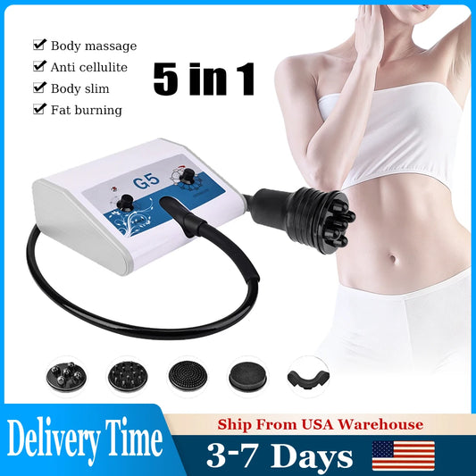 AOKO G5 Vibrating Massager Five Heads Anti Cellulite Slimming Machine