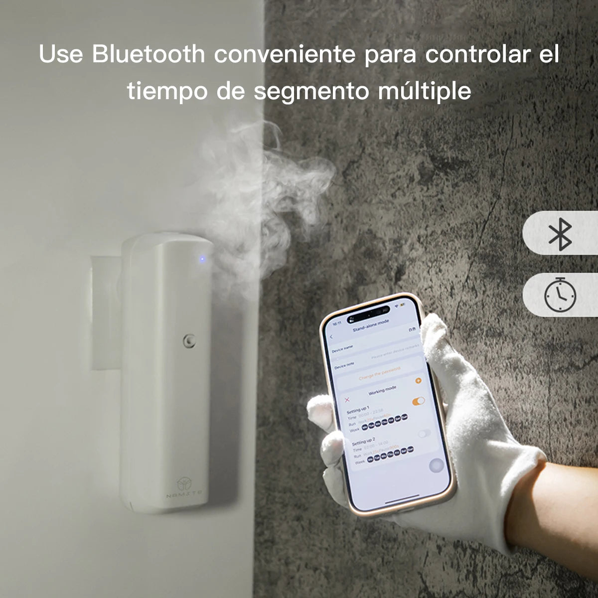 Namste Bluetooth Socket Style Aromatic Oil Diffuser For Home