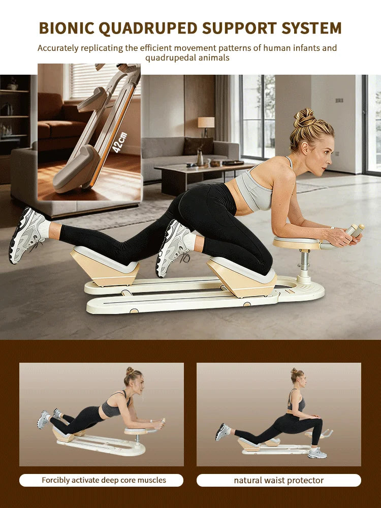 Back Stretch Trainer Home Spinal Twist Machine For Abdomen Exercise