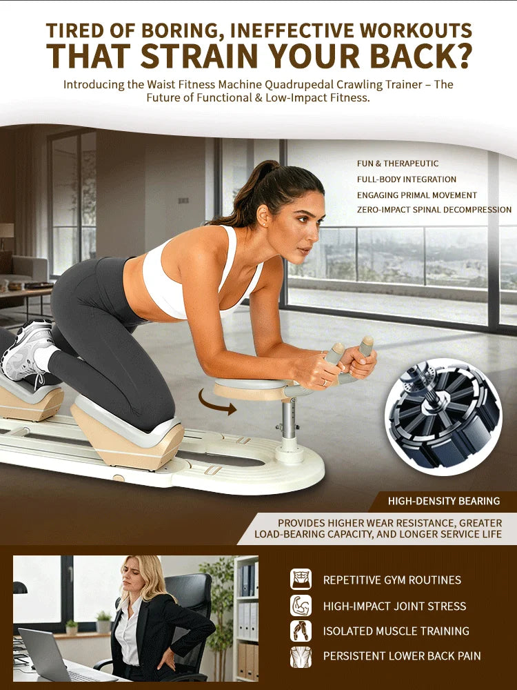 Back Stretch Trainer Home Spinal Twist Machine For Abdomen Exercise