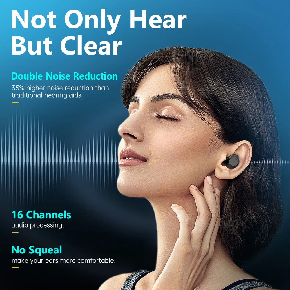 HealthTree Mini Digital Rechargeable Hearing Aid