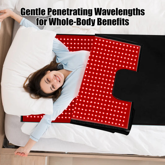 Whole Body Led Red Light Sleeping Bag Infrared Massage Mat
