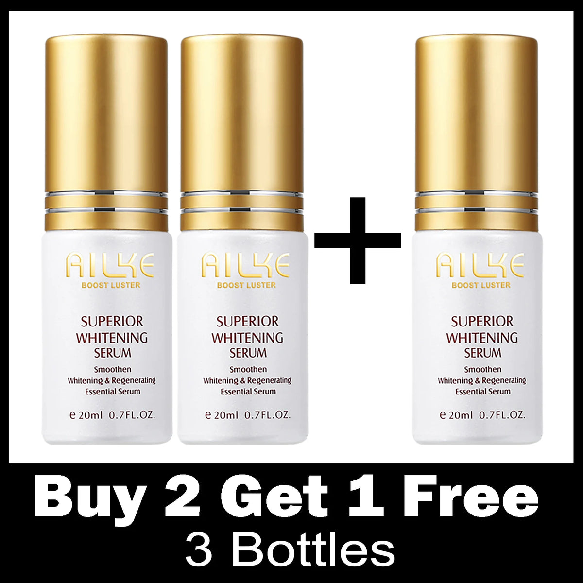 KYLIEFIT Whitening Face Cream and Serum Skincare Set