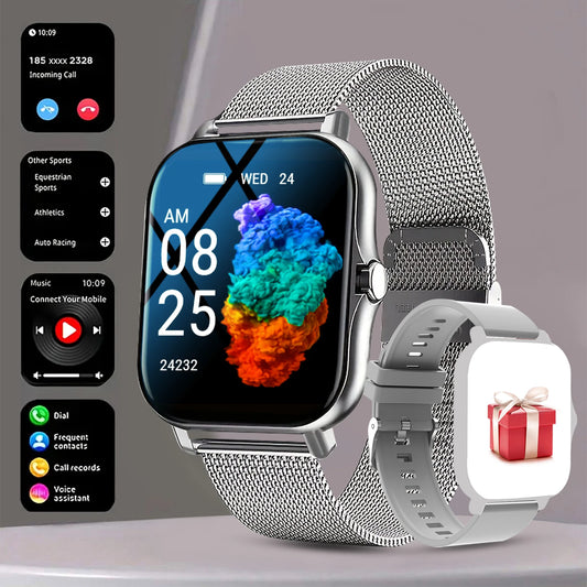 Odelettevcy Smart Watch With Bluetooth Call And Fitness Tracker