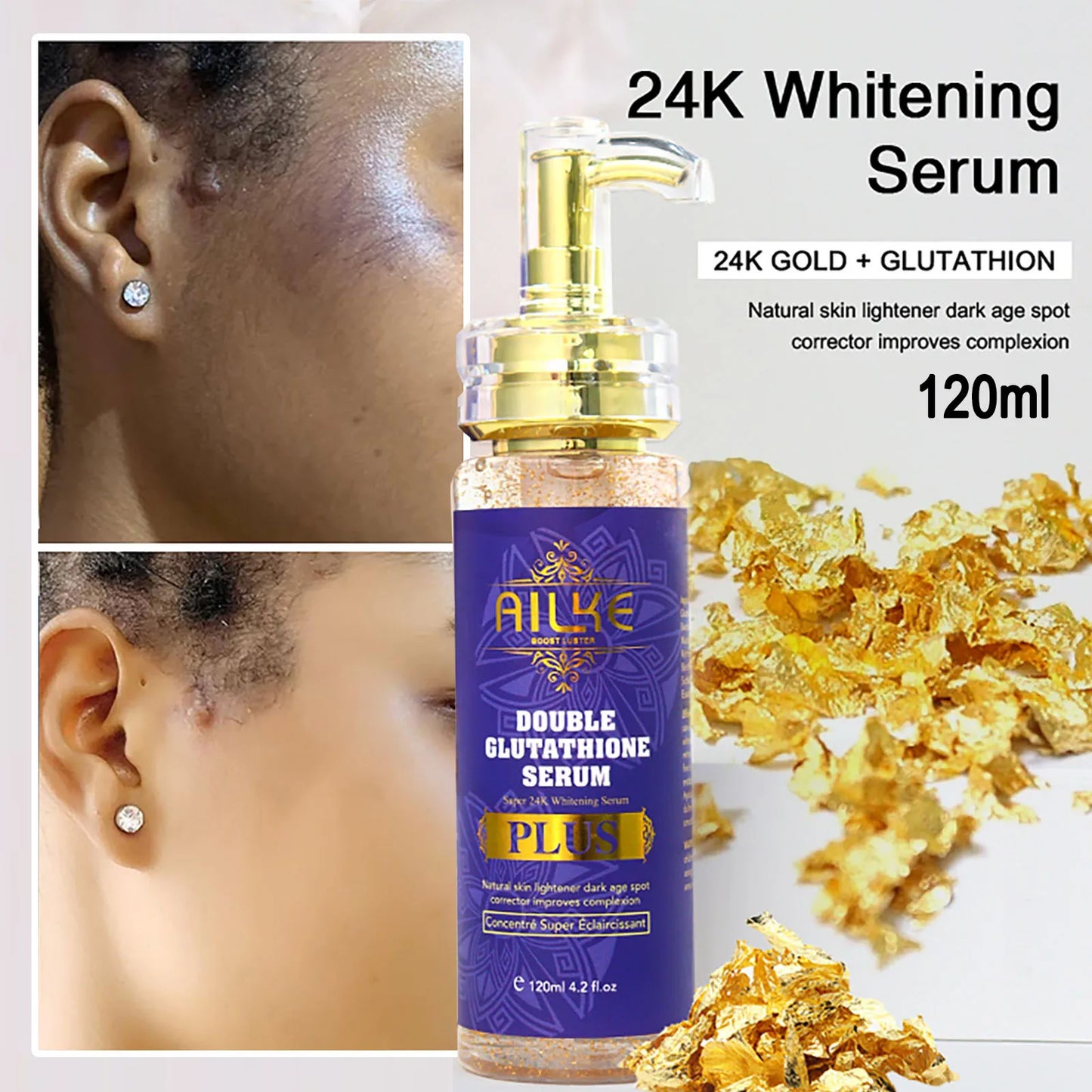 AILKE Brightening Body Milk Gel For Skin