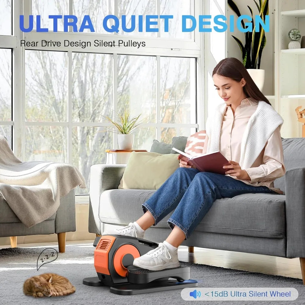 YTYIN Under Desk Elliptical Exerciser With Remote Control