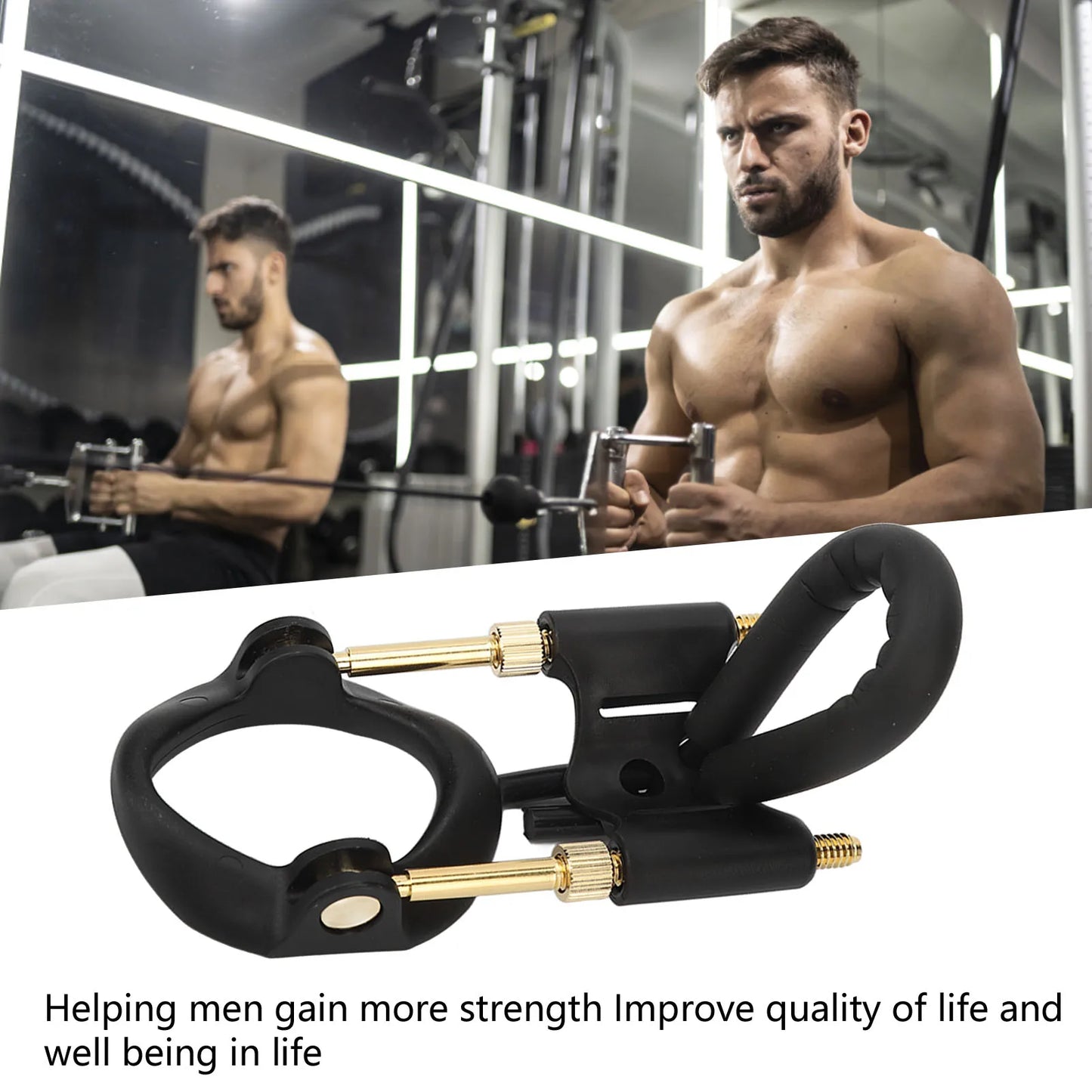 Adjustable Male Bracket Kit For Effective Massage And Stretching Support
