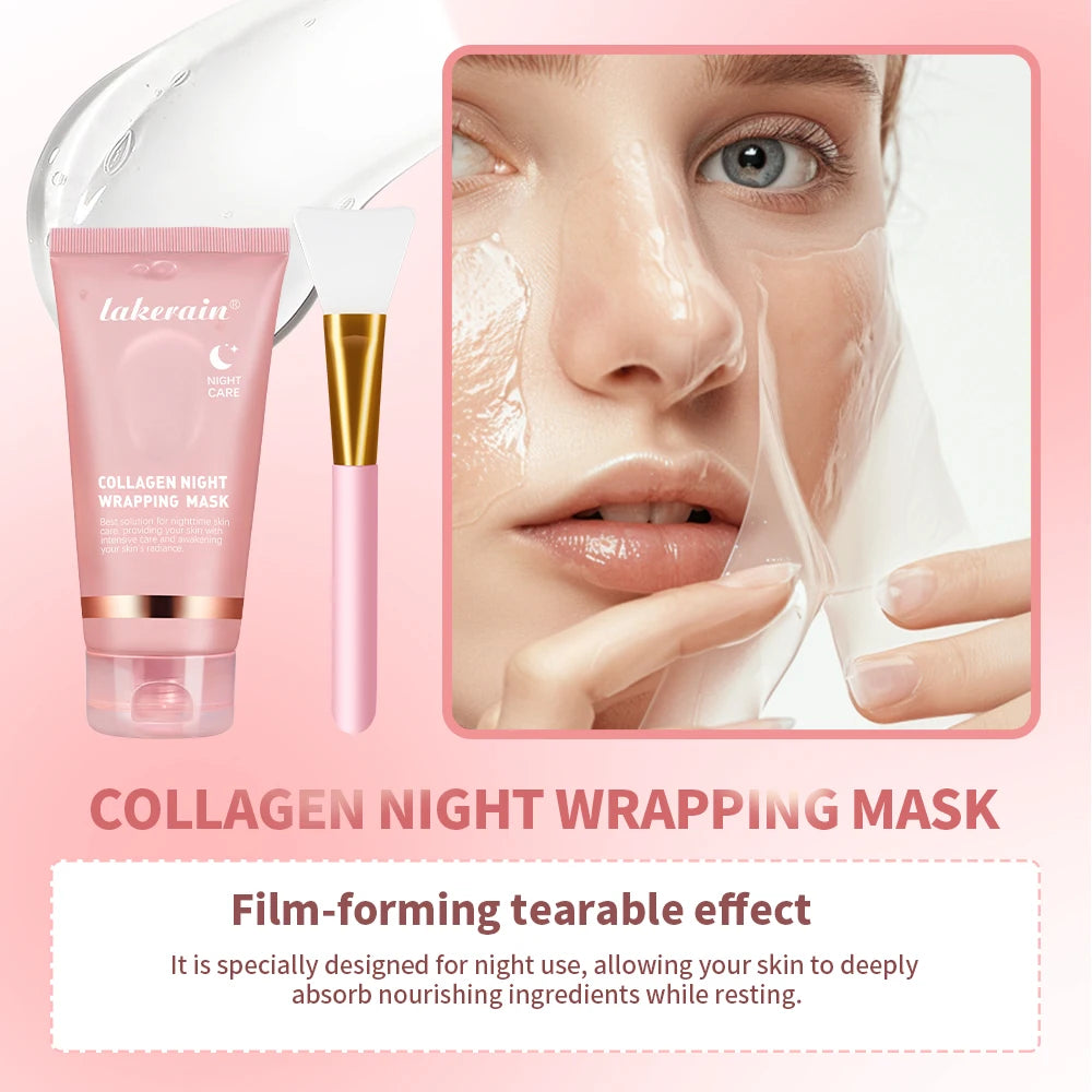 Ibcccndc Collagen Overnight Wrapping Peel Off Mask for Deep Hydration
