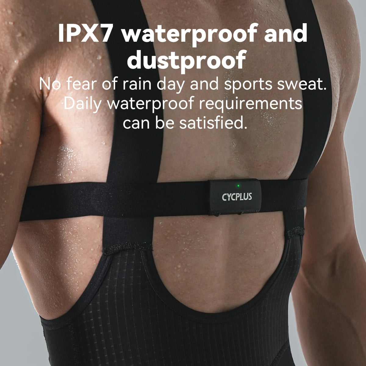 CYCPLUS H2 Heart Rate Monitor Chest Strap Bluetooth ANT Plus