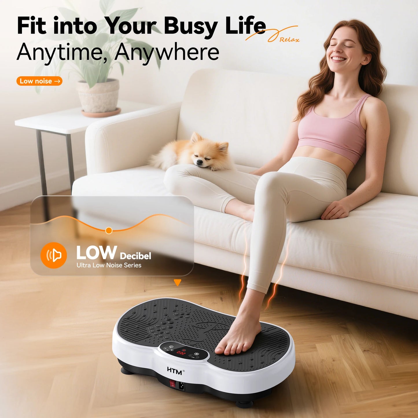 HTM Professional Whole Body Vibration Exercise Machine