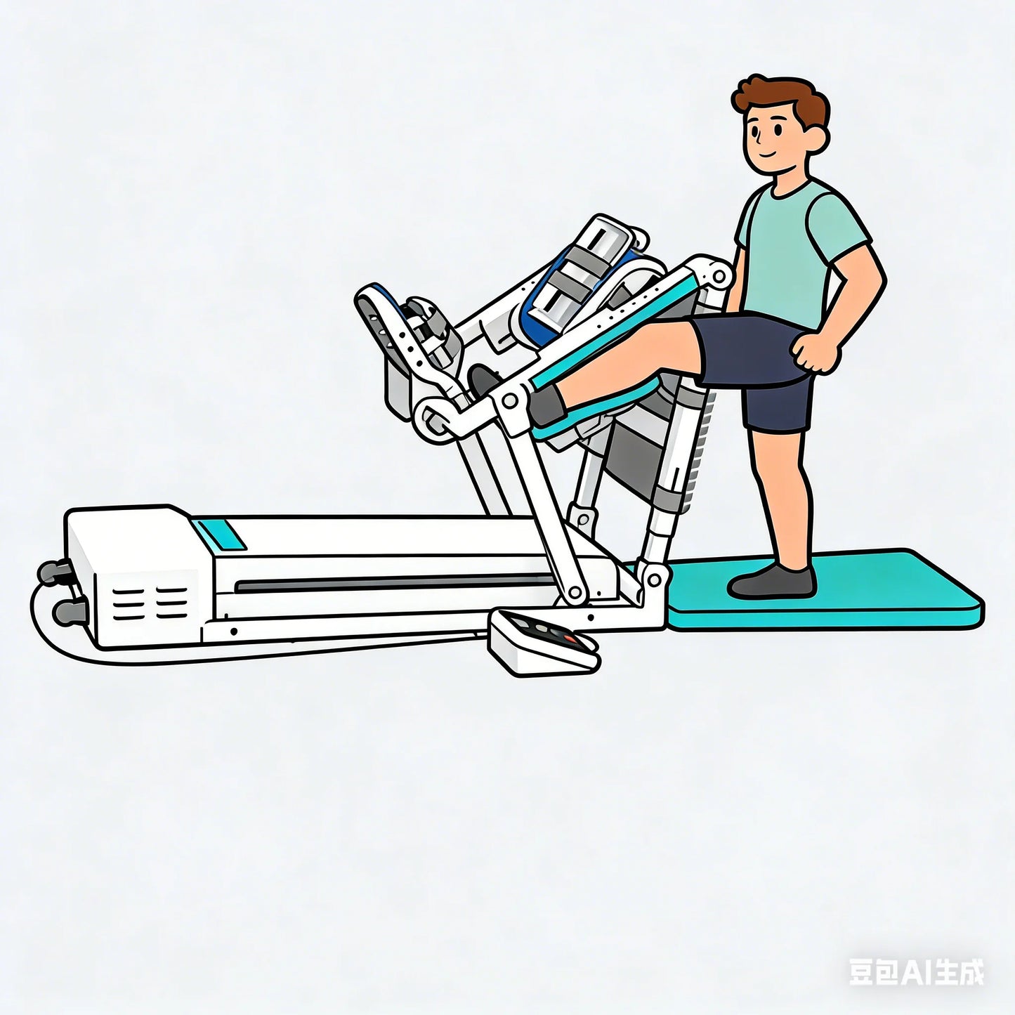 Electric CPM Machine For Knee Rehabilitation And Bending