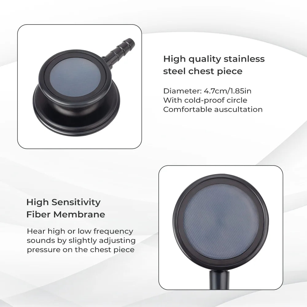 Xceefit Professional Double Sided Stethoscope Medical Grade Cardiology Tool