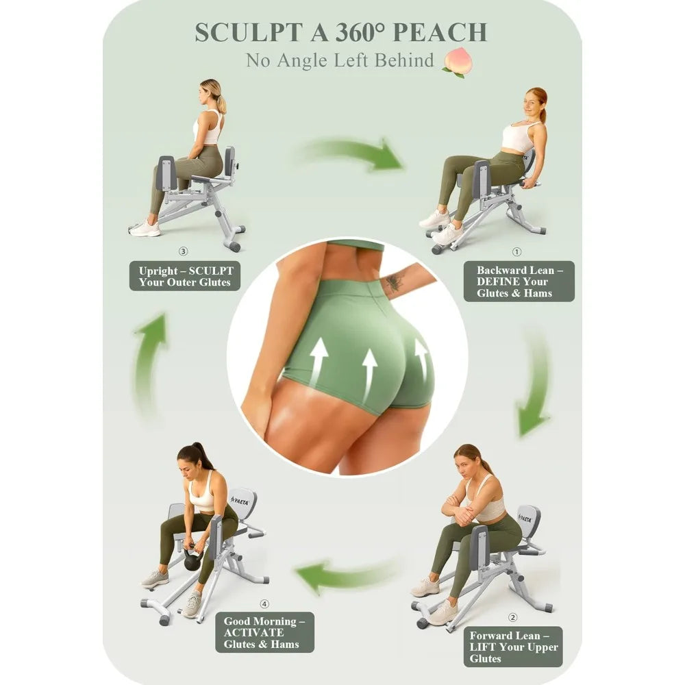 PAETA Hip Abductor Machine For Home Gym Glute Toning