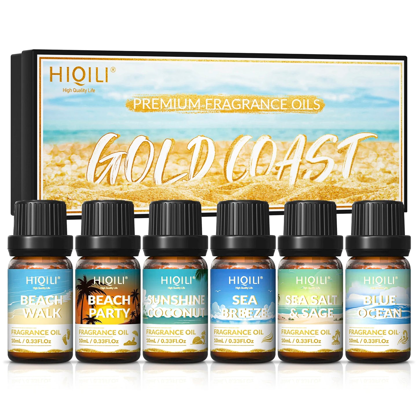 HIQILI Fragrance Oil Set For Diffuser DIY Perfume Aromatherapy