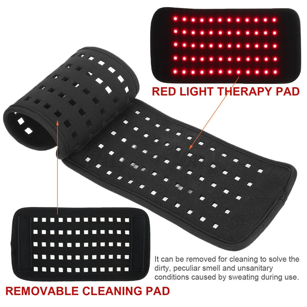 LED Infrared Heat Therapy For Body Pain Relief Portable Massager