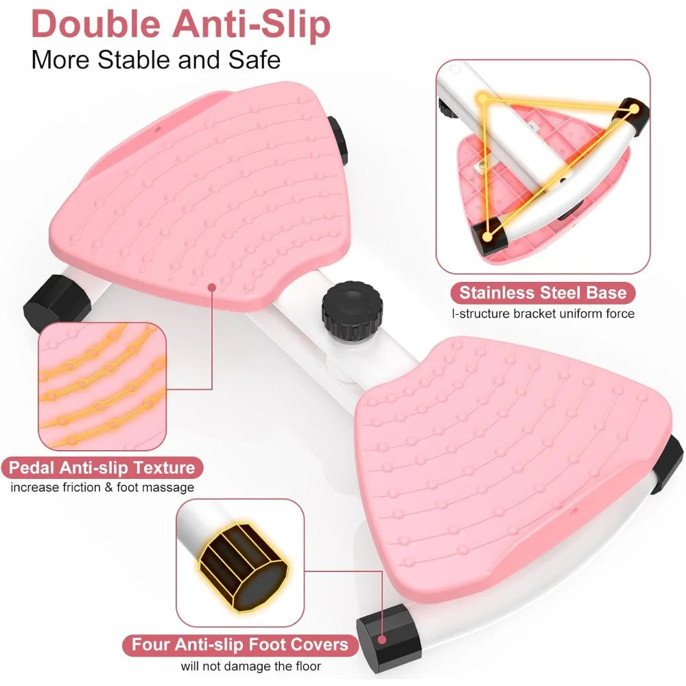 YTYIN Waist Twister Machine Ab Exercise Fitness Tool Noiseless Board