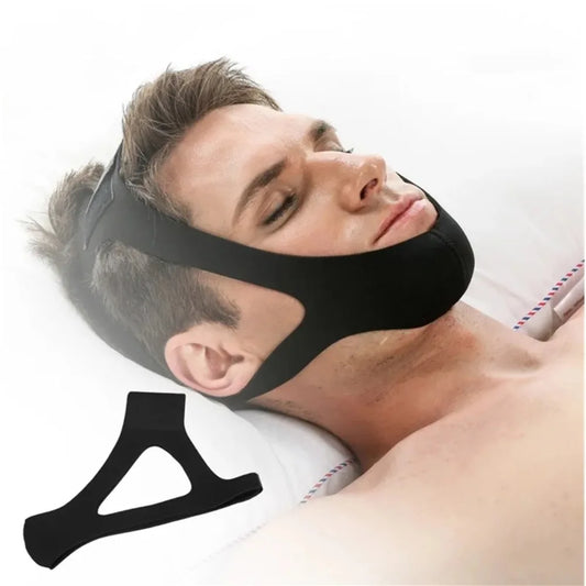 Anti Snoring Chin Strap for Open Mouth Breathing Sleep Support