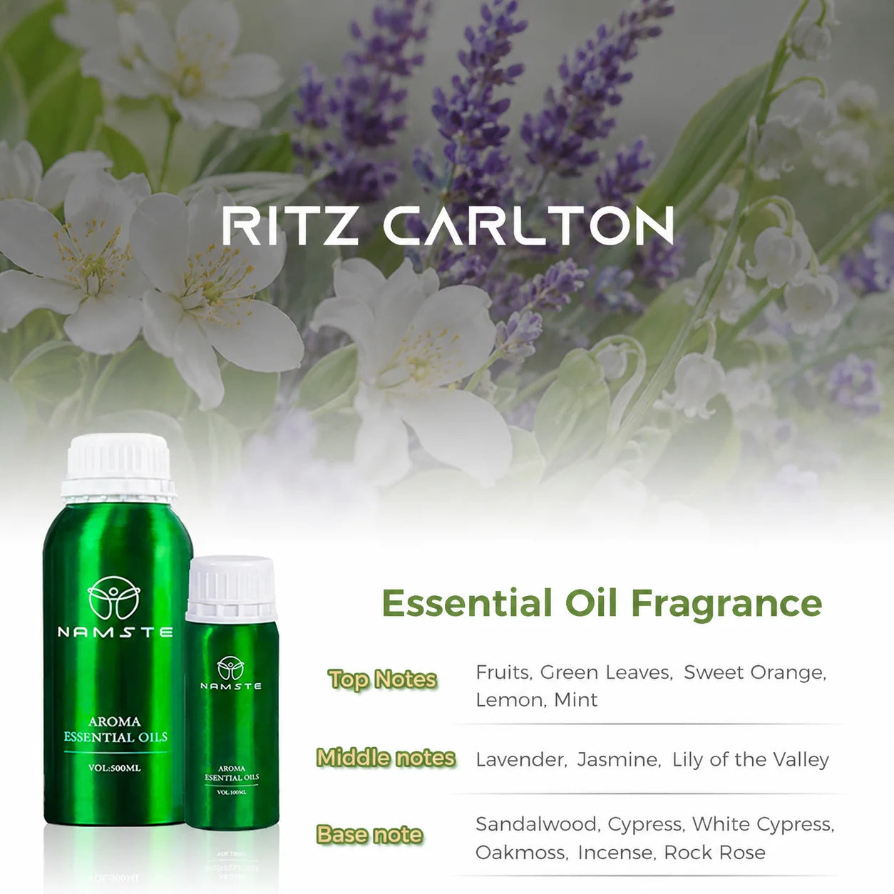 Namste Jasmine Room Fragrance Essential Oil For Home